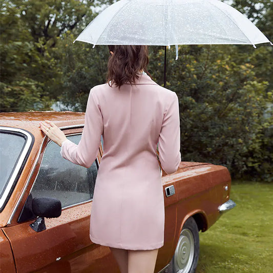 2020 Autumn Winter Women's Long Sleeve Lace Dress